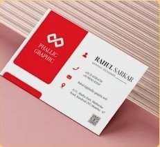 Business card sample