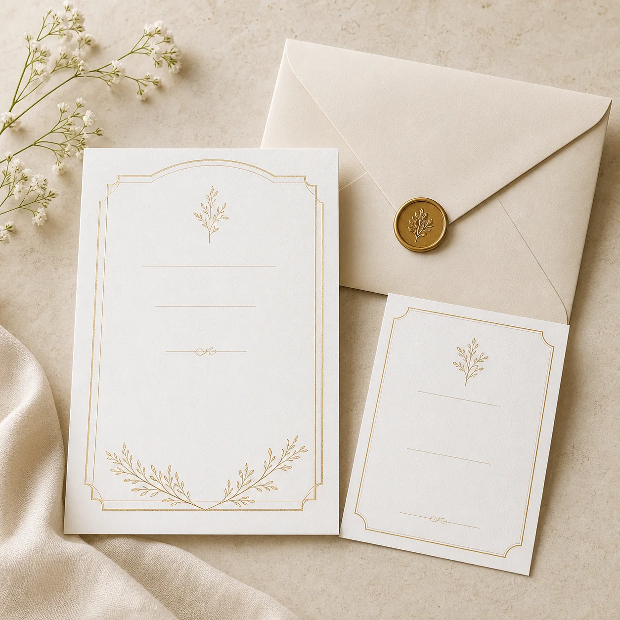 Elegant Wedding Invitation